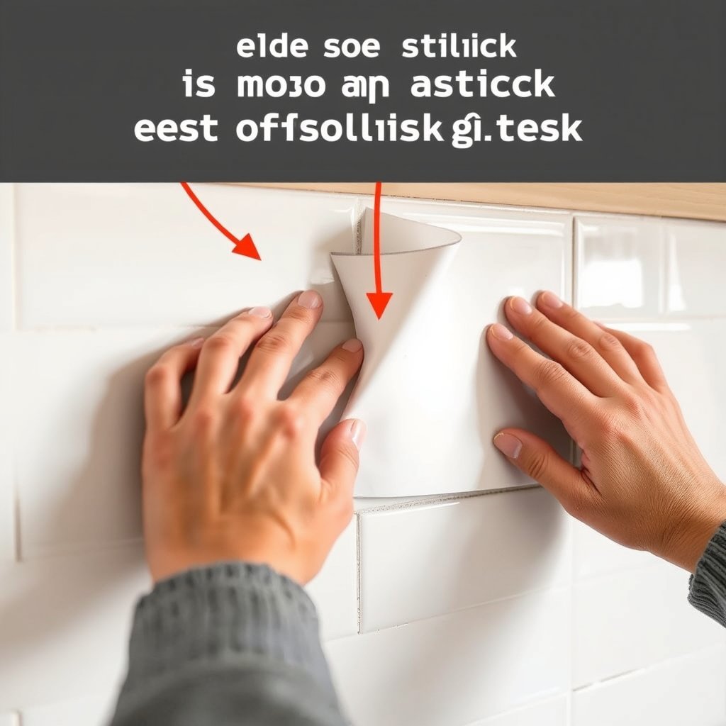 peel and stick decor - Illustration 2