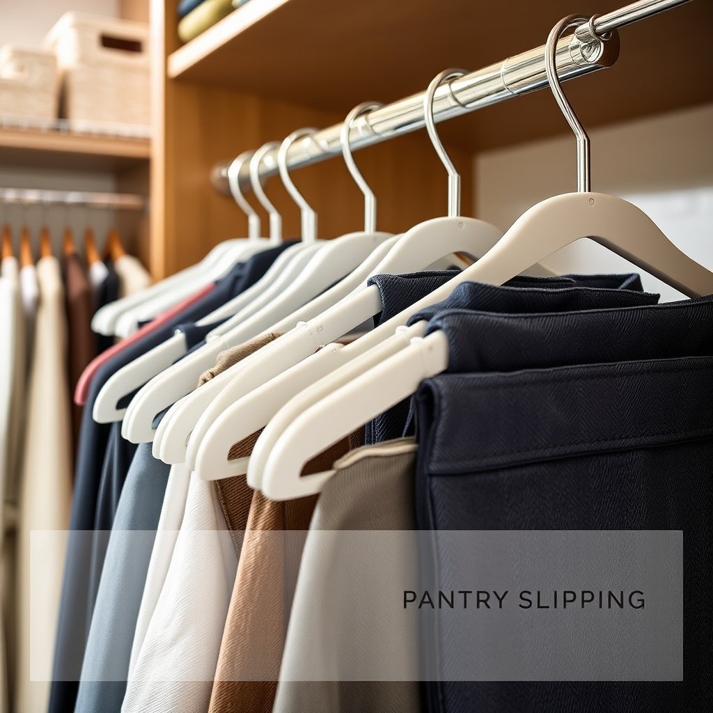 Pants Hangers: 12 Proven Steps For The Best Closet Organization In 2026 2 pants hangers in action