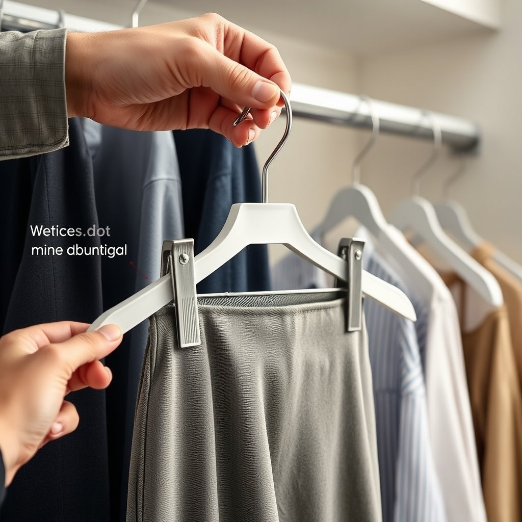 Pants Hangers: 12 Ultimate Secrets For Best Closet Organization 2026 2 pants hangers in action