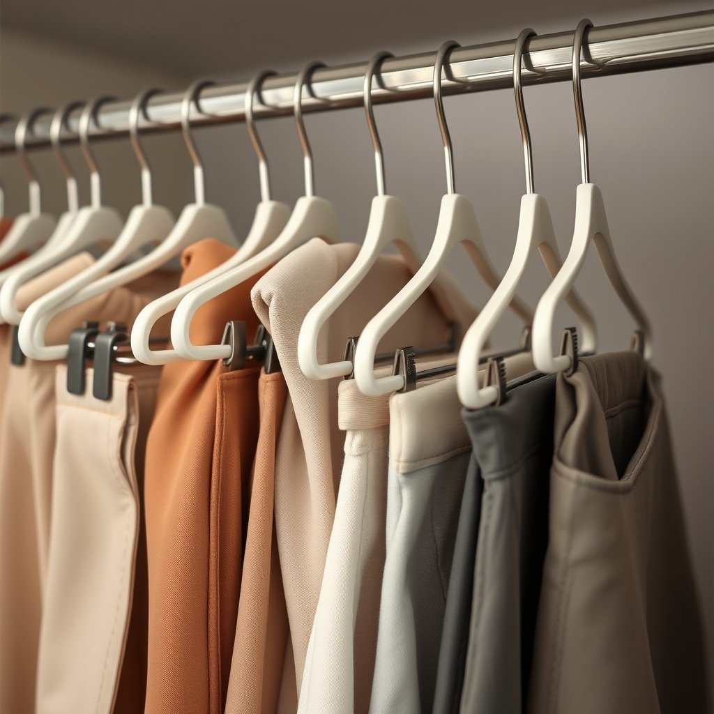 Pants Hangers: 12 Ultimate Checklist For Best Closet Organization 2026 2 pants hangers in action